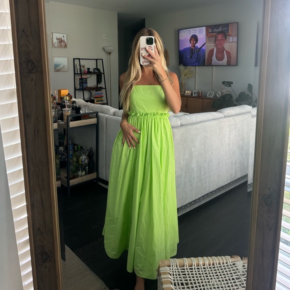 Steele Josie Dress Green - Picture 1 of 5